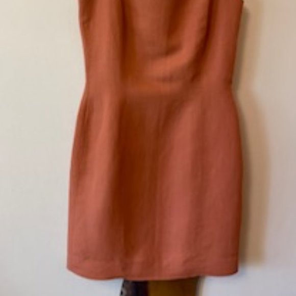 THE LIMITED Size 2 Sleeveless Mini Dress in Clay for Summer - Picture 3 of 7
